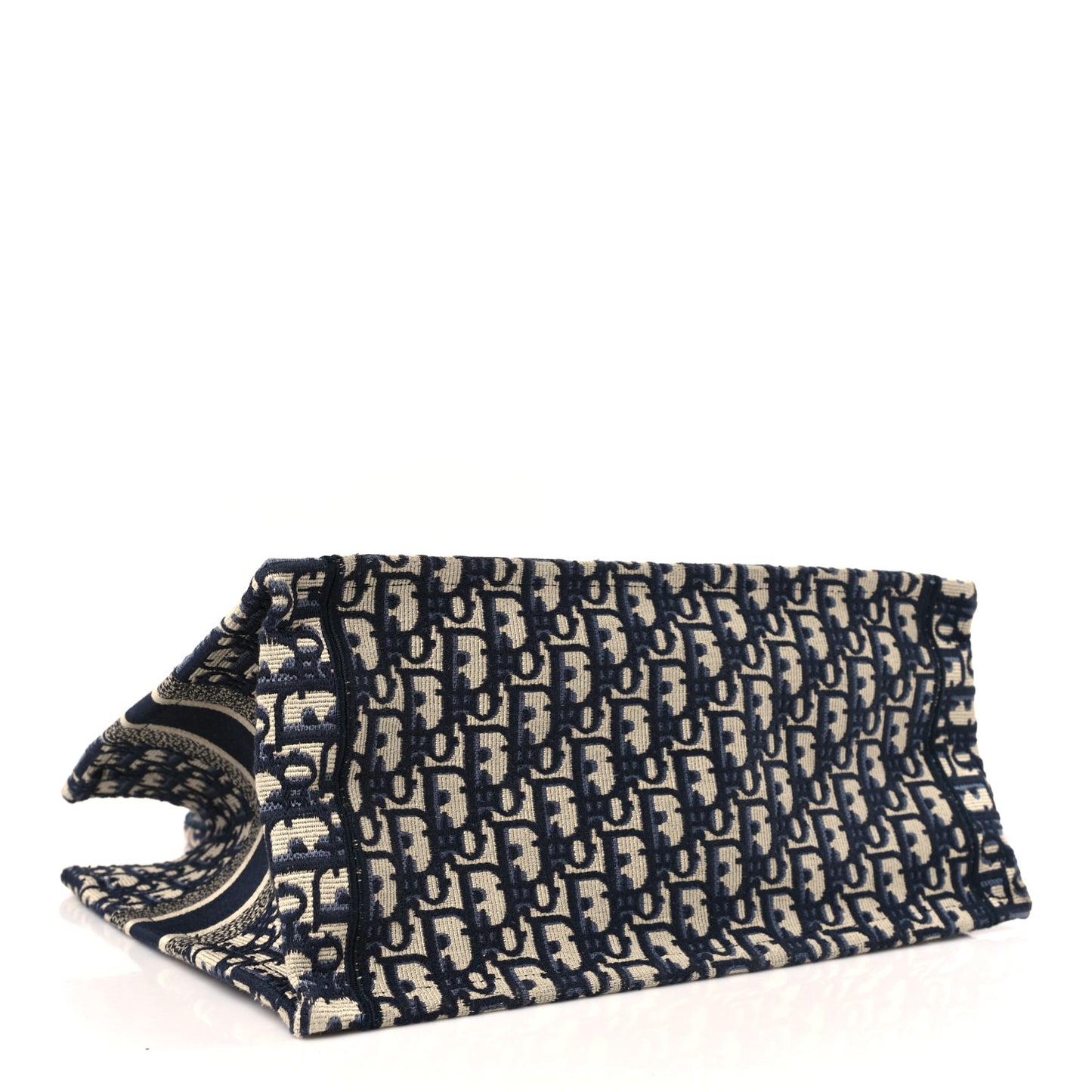 Oblique Medium Book Tote Blue Multicolor