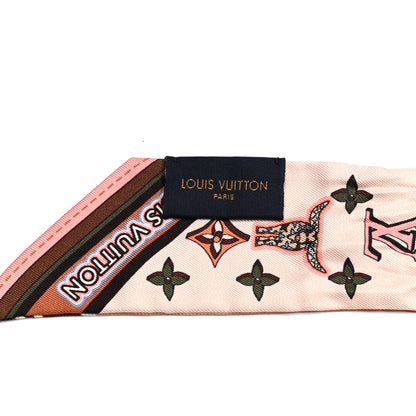 Louis Vuitton Silk Astro Taurus BB Bandeau Beige 3 of 3