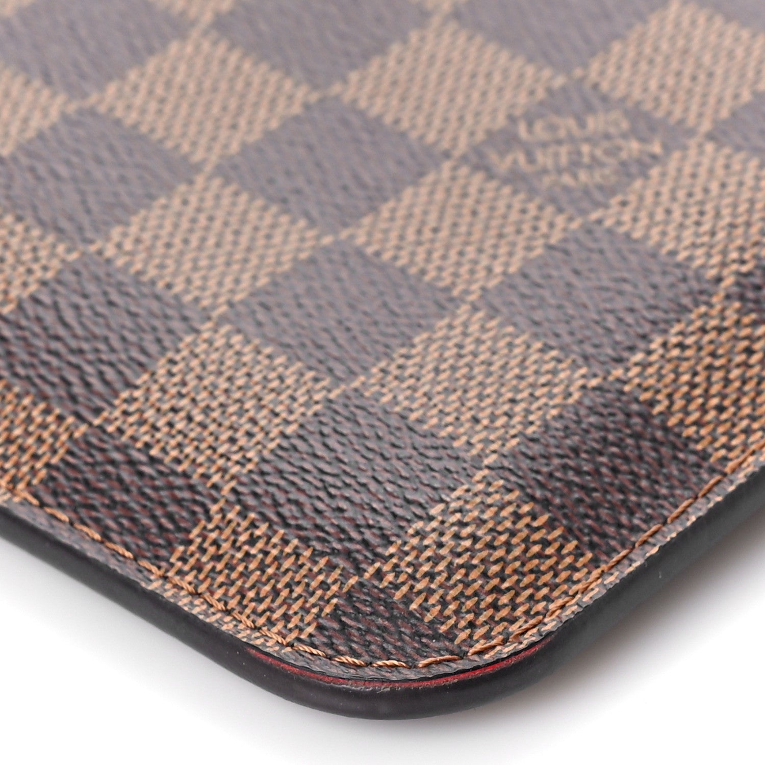 Louis Vuitton Damier Ebene Neverfull MM GM Pochette 8 of 9
