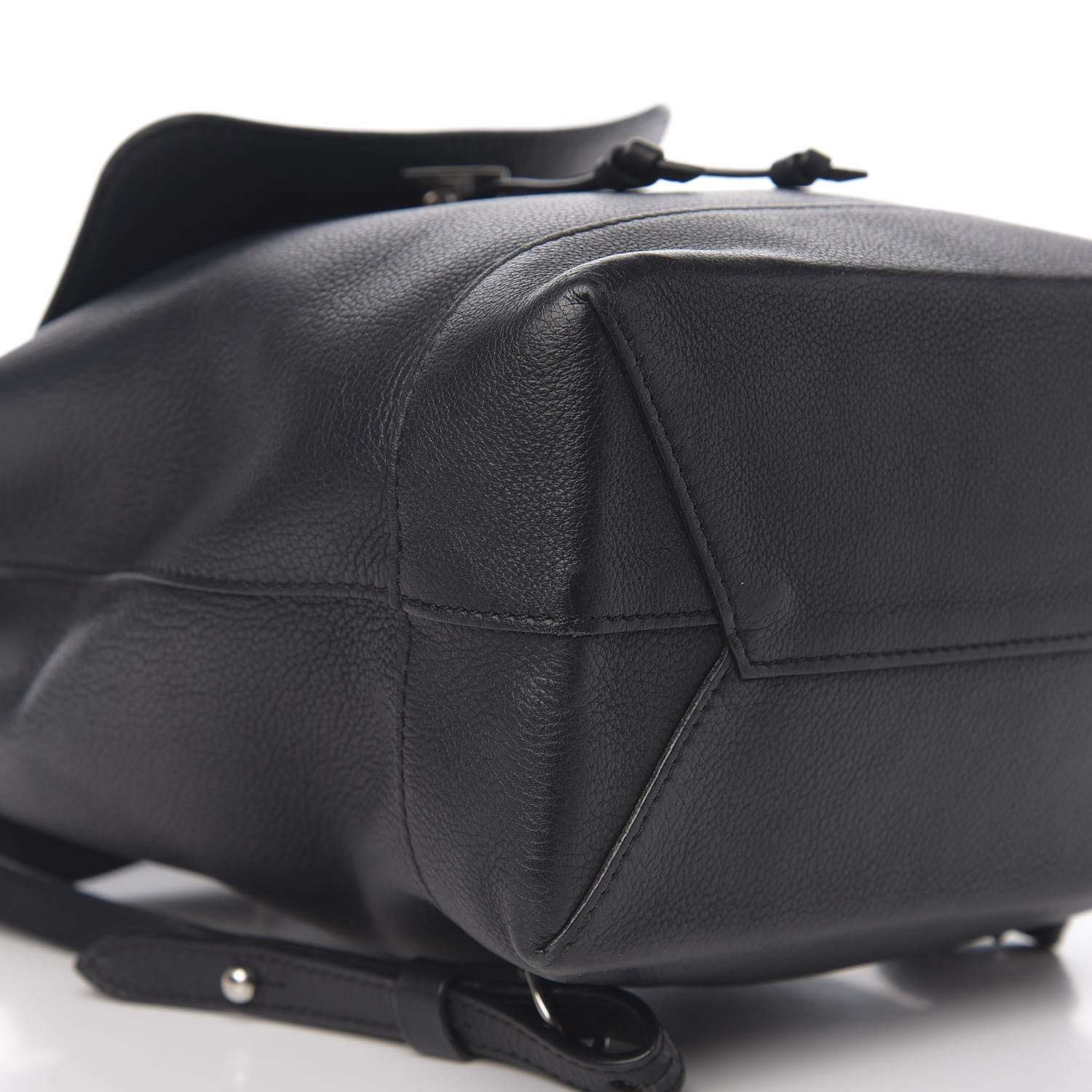 Louis Vuitton Calfskin Lockme Backpack Black 6 of 8