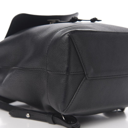 Louis Vuitton Calfskin Lockme Backpack Black 6 of 8