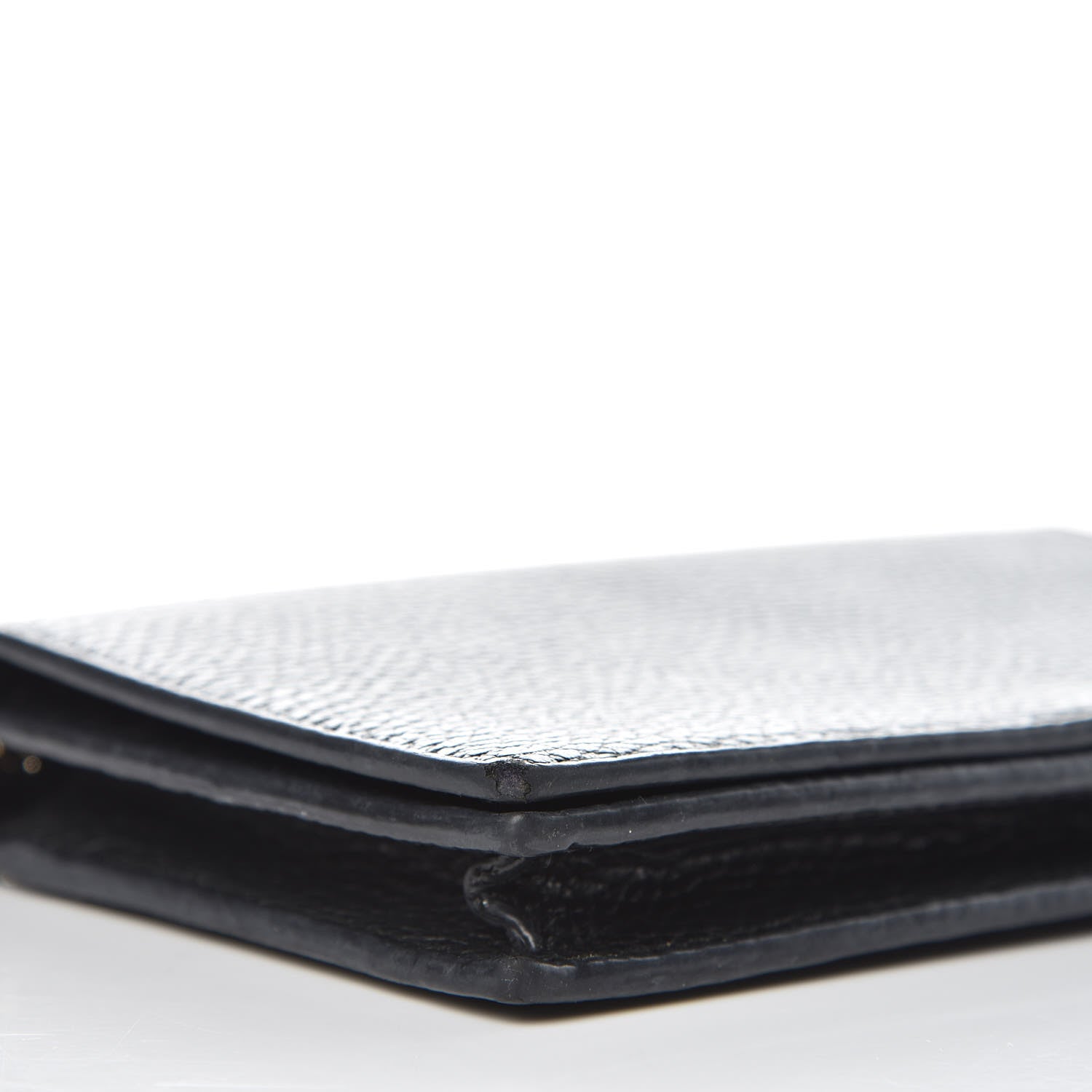Gucci Dollar Calfskin Medium Betty Chain Wallet Black 9 of 11