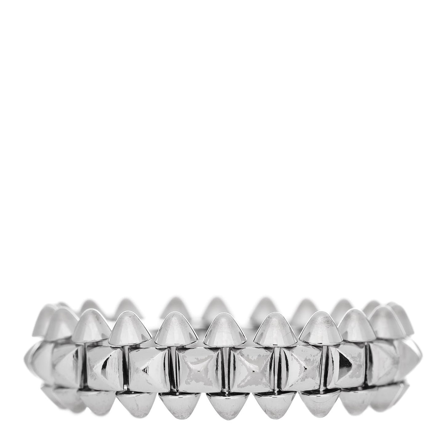 18K White Gold SM Clash De Cartier Ring 52 6