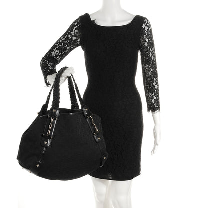 Gucci Monogram Medium Pelham Shoulder Bag Black 2 of 9