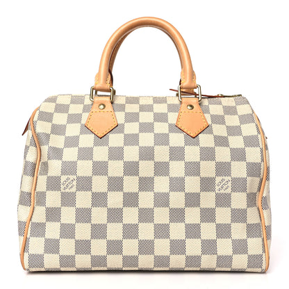 Louis Vuitton LOUIS VUITTON Damier Azur Speedy 25 1 of 8