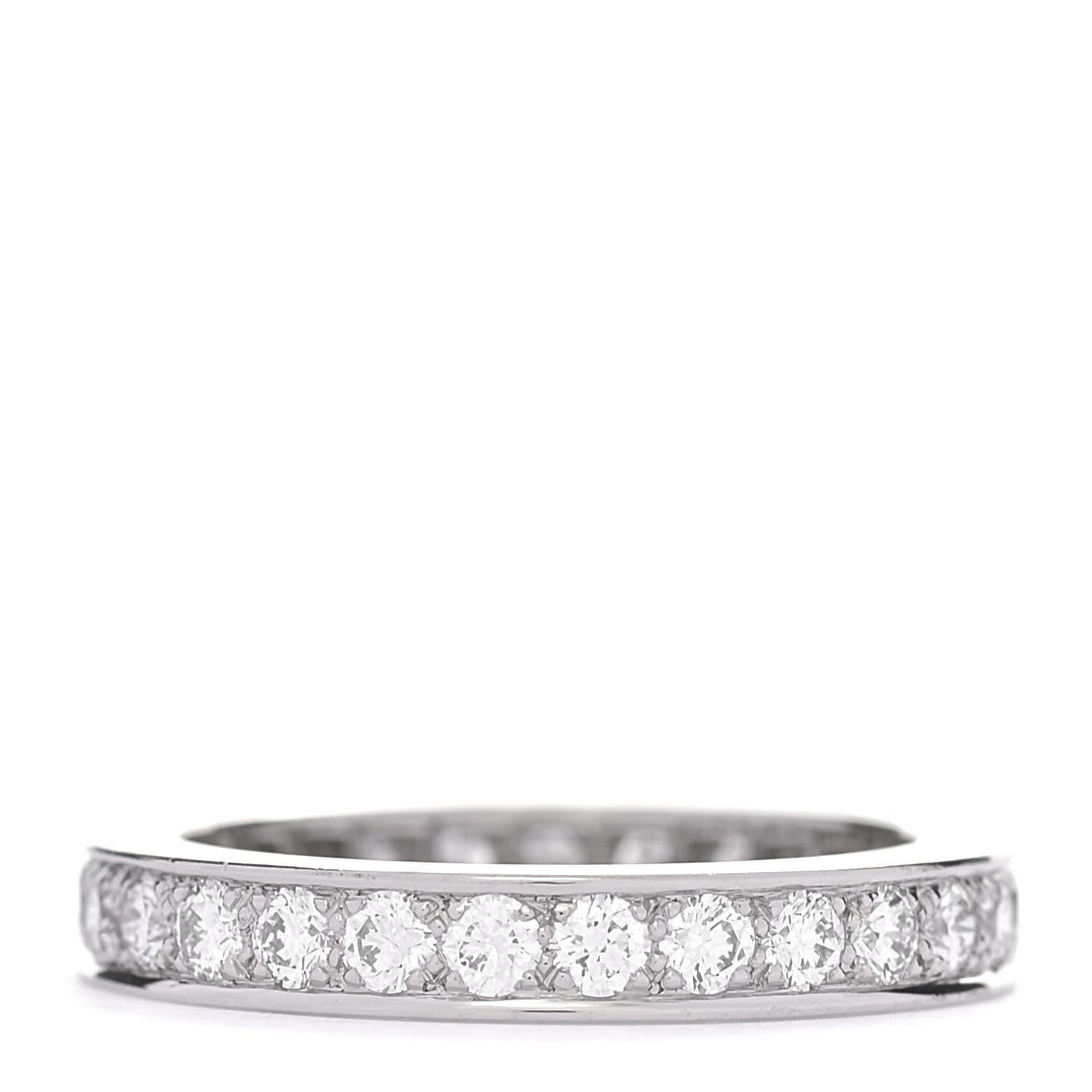 Platinum Diamond 3.2mm Romance Wedding Band Ring 49 5