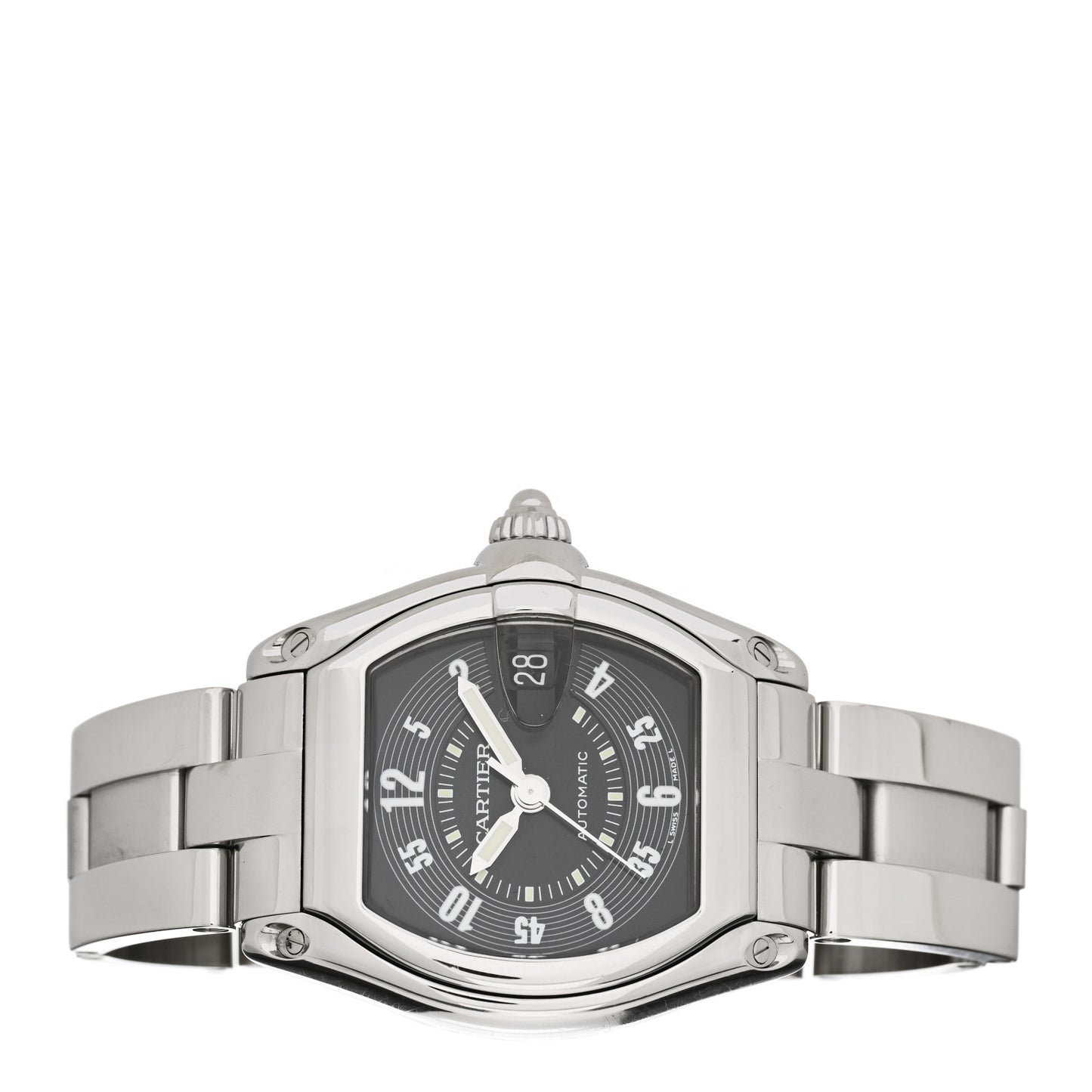 Stainless Steel 37mm Roadster Automatic Watch Black