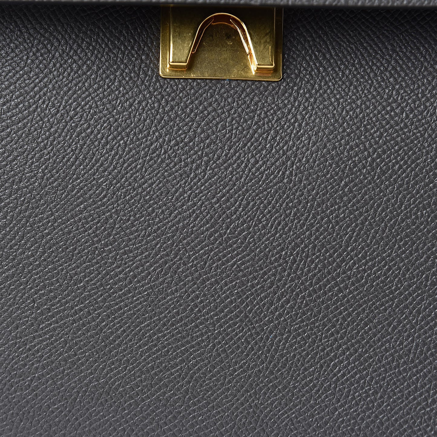 Drummed Calfskin Small Belt Bag Grey