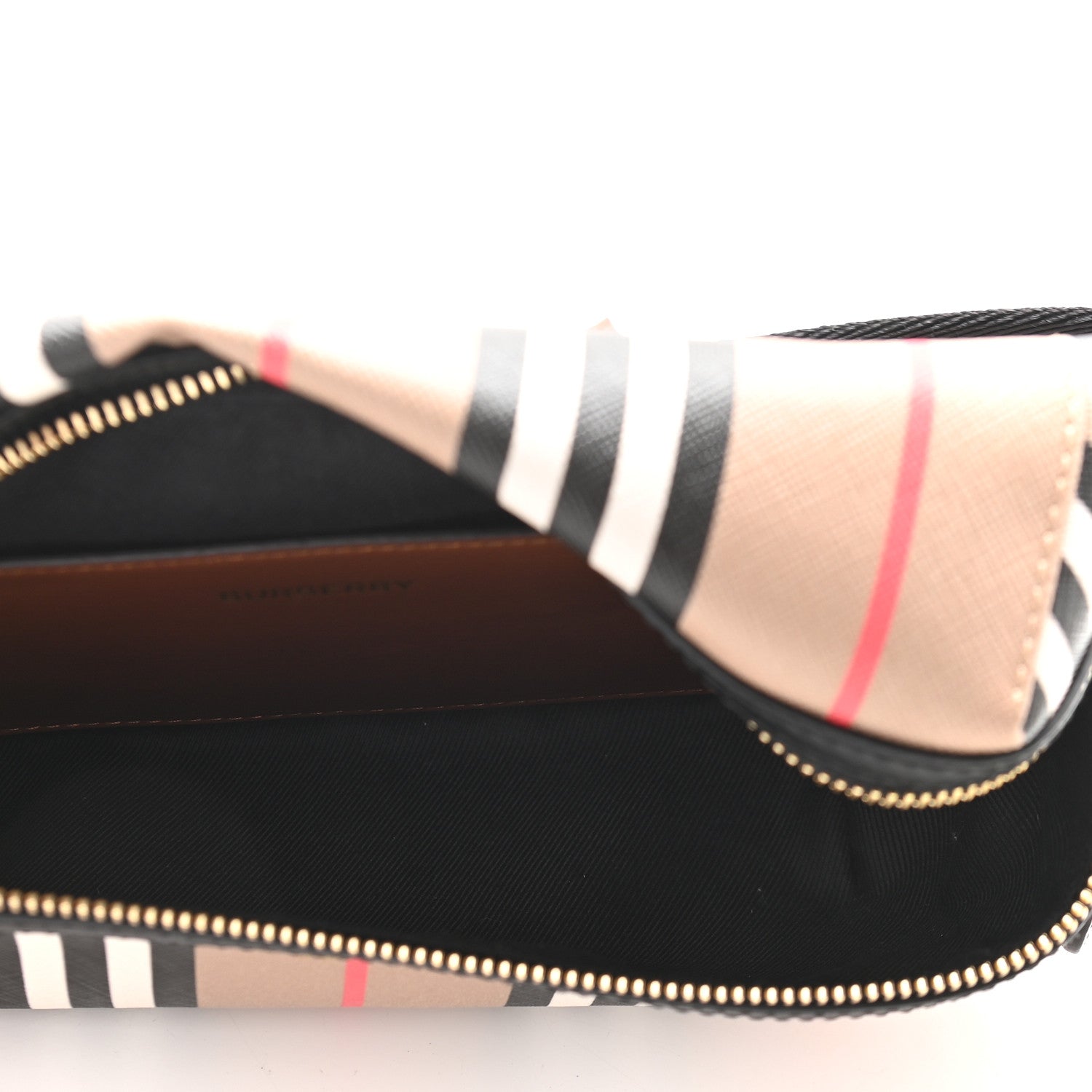 Burberry E-Canvas Icon Stripe Sonny Bum Bag Archive Beige 5 of 9