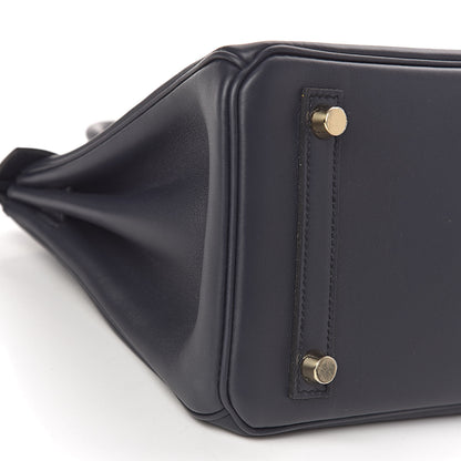Hermes Swift Birkin 25 Bleu Indigo 36 of 39