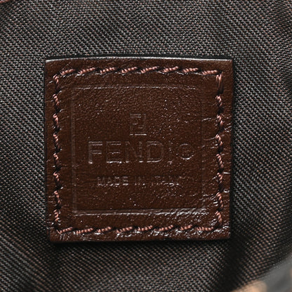 Fendi Zucca Mini Half Moon Baguette Tobacco 6 of 9
