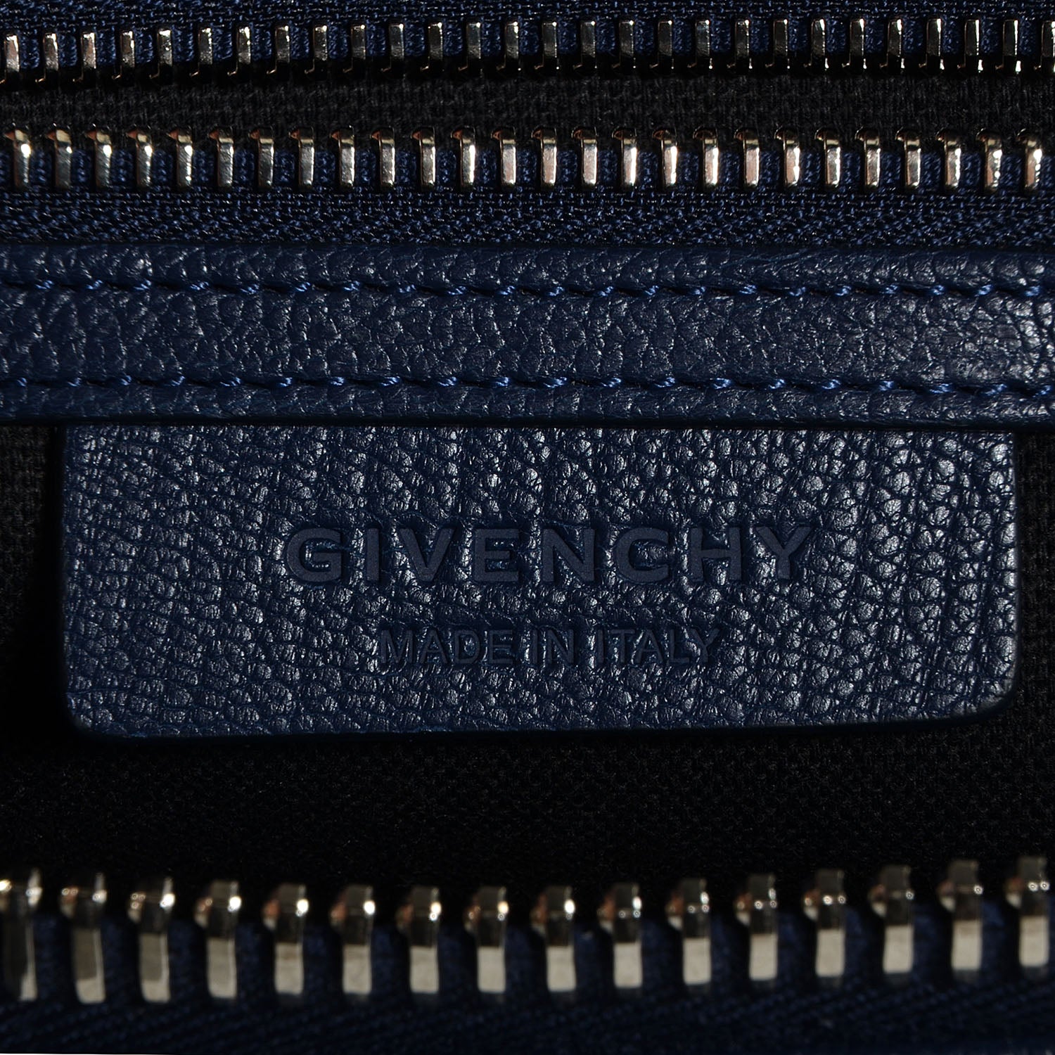 Givenchy Sugar Goatskin Medium Antigona Midnight Blue 6 of 9