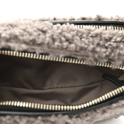 Marc Jacobs Shearling Snapshot The Teddy Camera Bag Grey 5 of 11