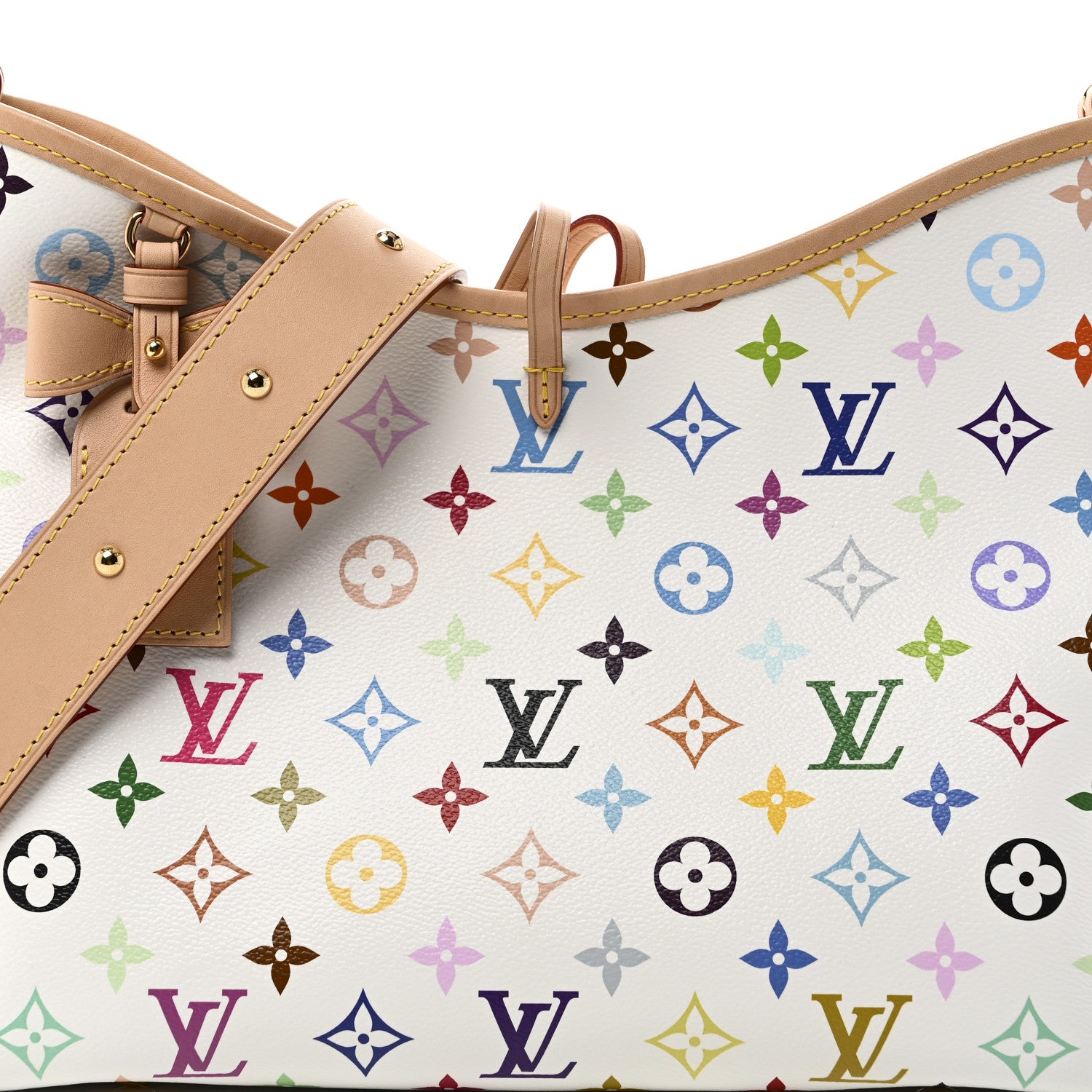 Louis Vuitton LV x TM Monogram Multicolor CarryAll PM White 8 of 10