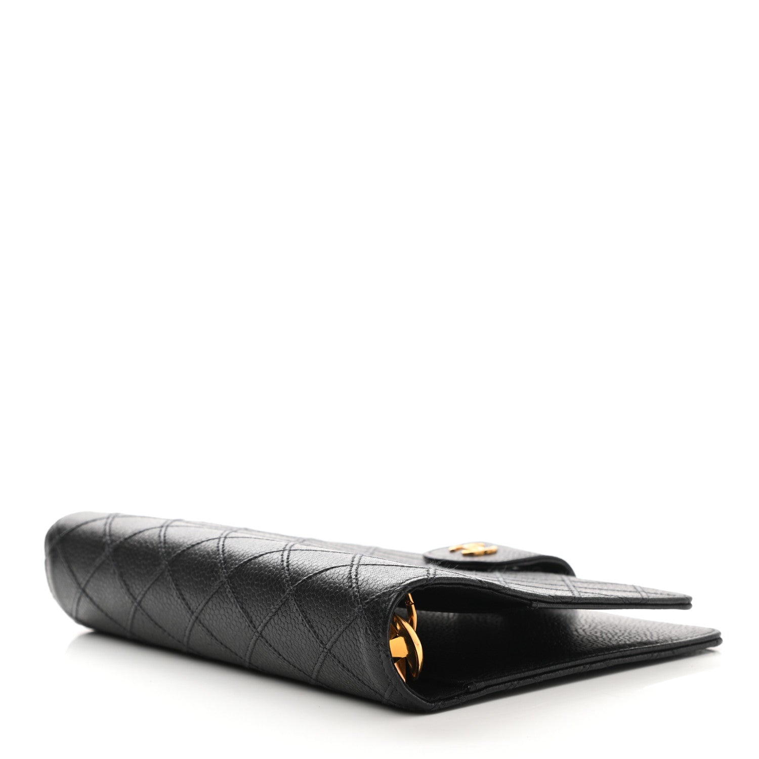 Chanel Caviar Diamond Embossed Agenda Cover Black 4 of 8