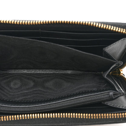 Gucci GG Supreme Monogram Bees Zip Around Wallet 5 of 16