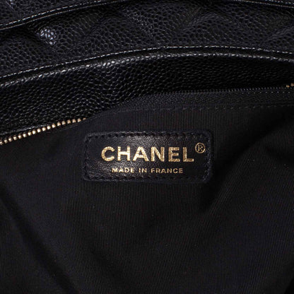 Chanel Caviar Quilted Hobo Bag Black 11 of 17