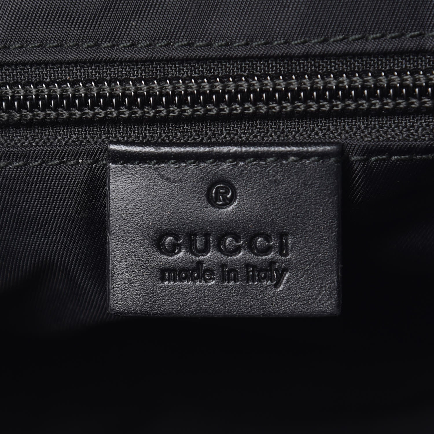 Gucci GG Supreme Monogram Web Messenger Bag Black 8 of 12