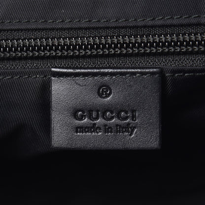 Gucci GG Supreme Monogram Web Messenger Bag Black 8 of 12