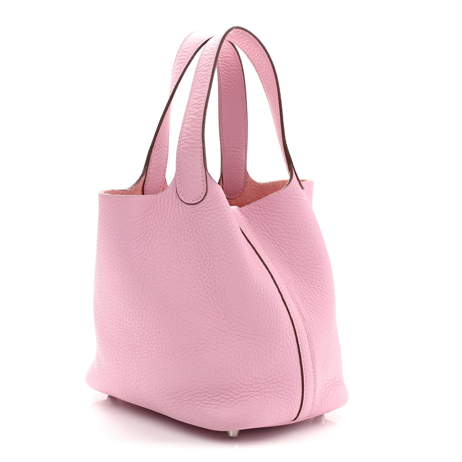 Hermes Taurillon Clemence Picotin Lock 18 PM Mauve Sylvestre 3 of 10