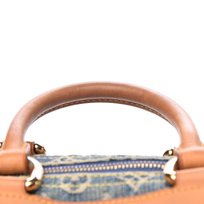 Louis Vuitton Monogram Denim Neo Speedy Blue 8 of 19
