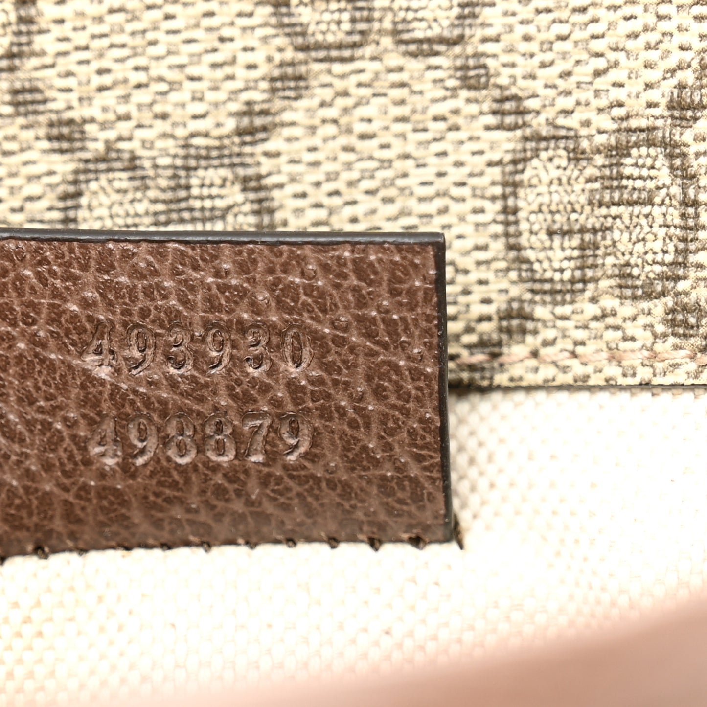 GG Supreme Monogram Neo Vintage Web Belt Bag Brown