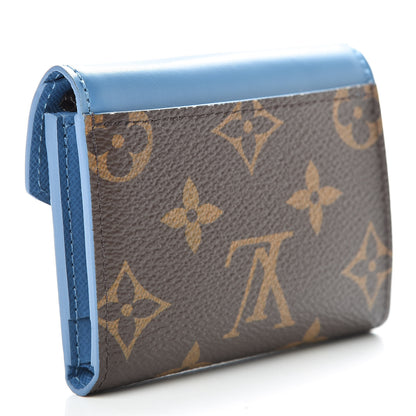 Louis Vuitton Monogram Zoe Wallet Blue Jean 3 of 8