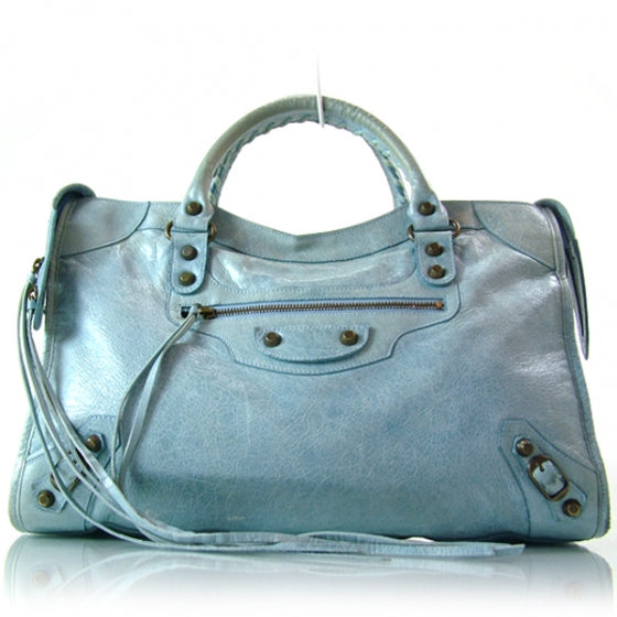 Balenciaga Chevre City Sky Blue 1 of 12