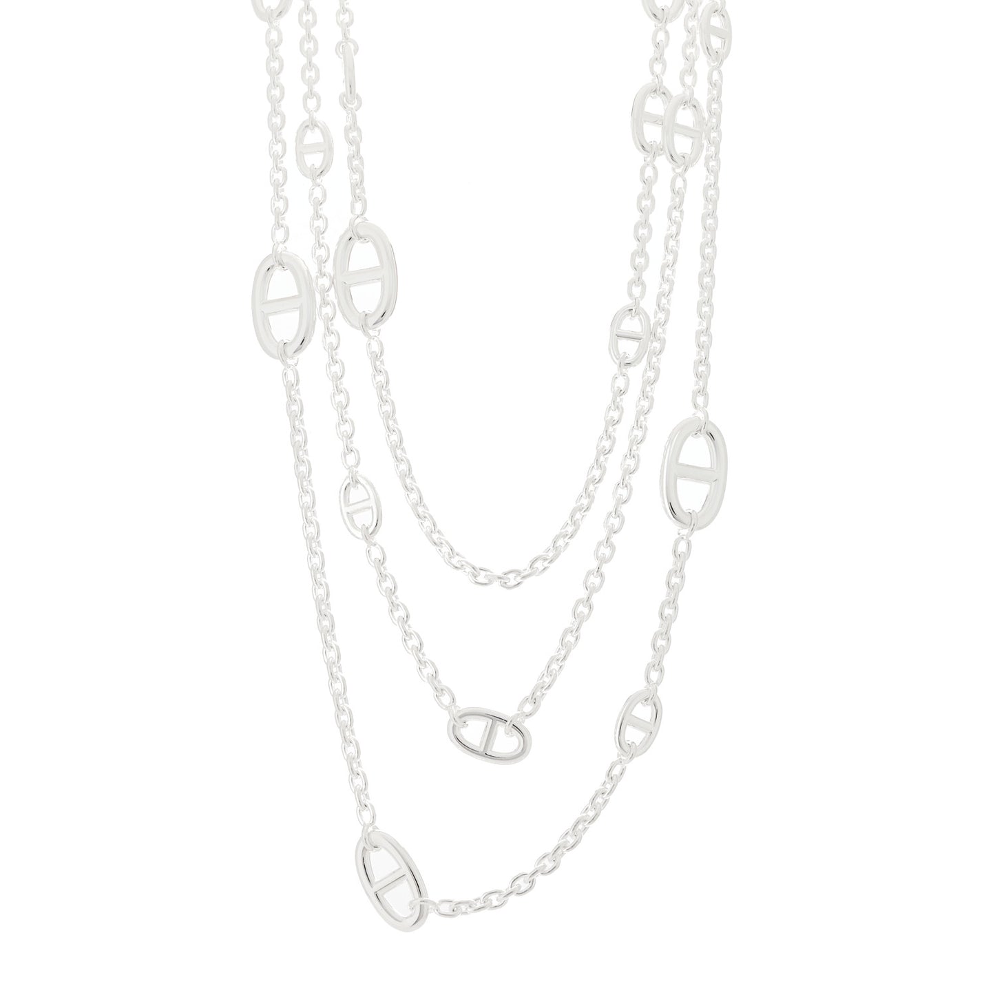 Sterling Silver Farandole Necklace 160