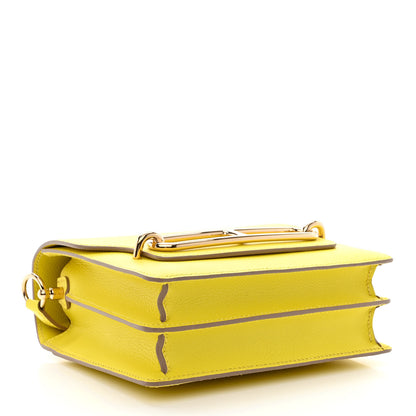 Hermes Evercolor Mini Sac Roulis Lime 4 of 10