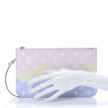 Louis Vuitton Monogram Escale Neverfull MM GM Pochette Pastel 2 of 8
