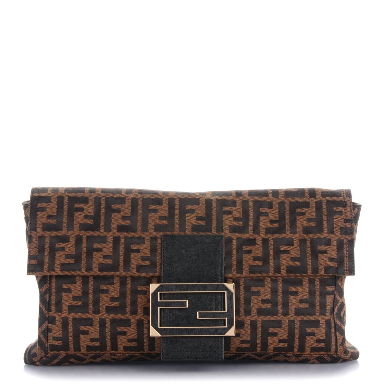Fendi Zucca Clutch Tobacco 1 of 7