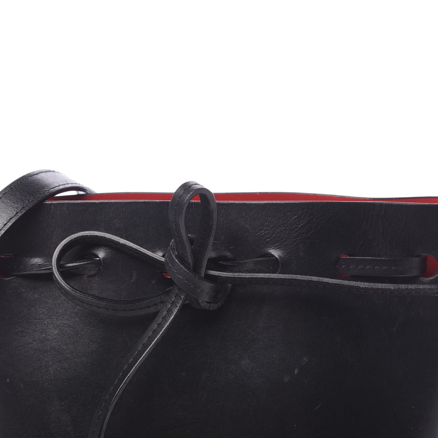 Mansur Gavriel Calfskin Mini Mini Bucket Bag Black Flamma 12 of 12