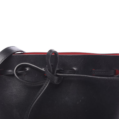 Mansur Gavriel Calfskin Mini Mini Bucket Bag Black Flamma 12 of 12