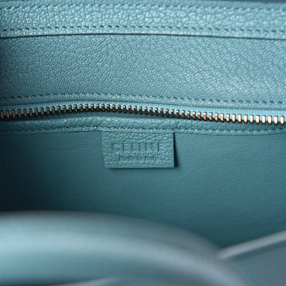 Celine Goatskin Nano Luggage Antarctic 6 of 8
