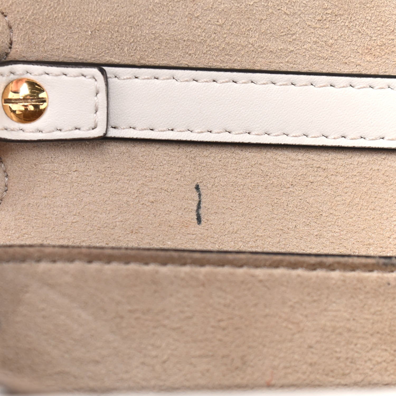 Fendi Vitello Liberty FF 1974 Embossed Kan I Shoulder Bag Camelia 8 of 22