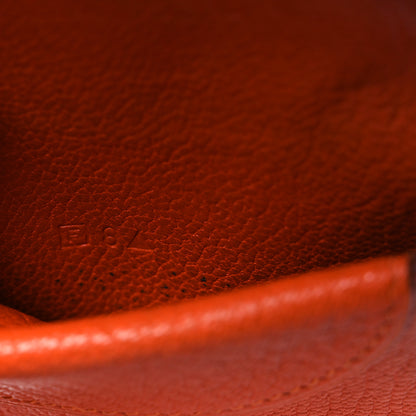 Hermes Chevre Mysore Coin Purse Orange 7 of 8
