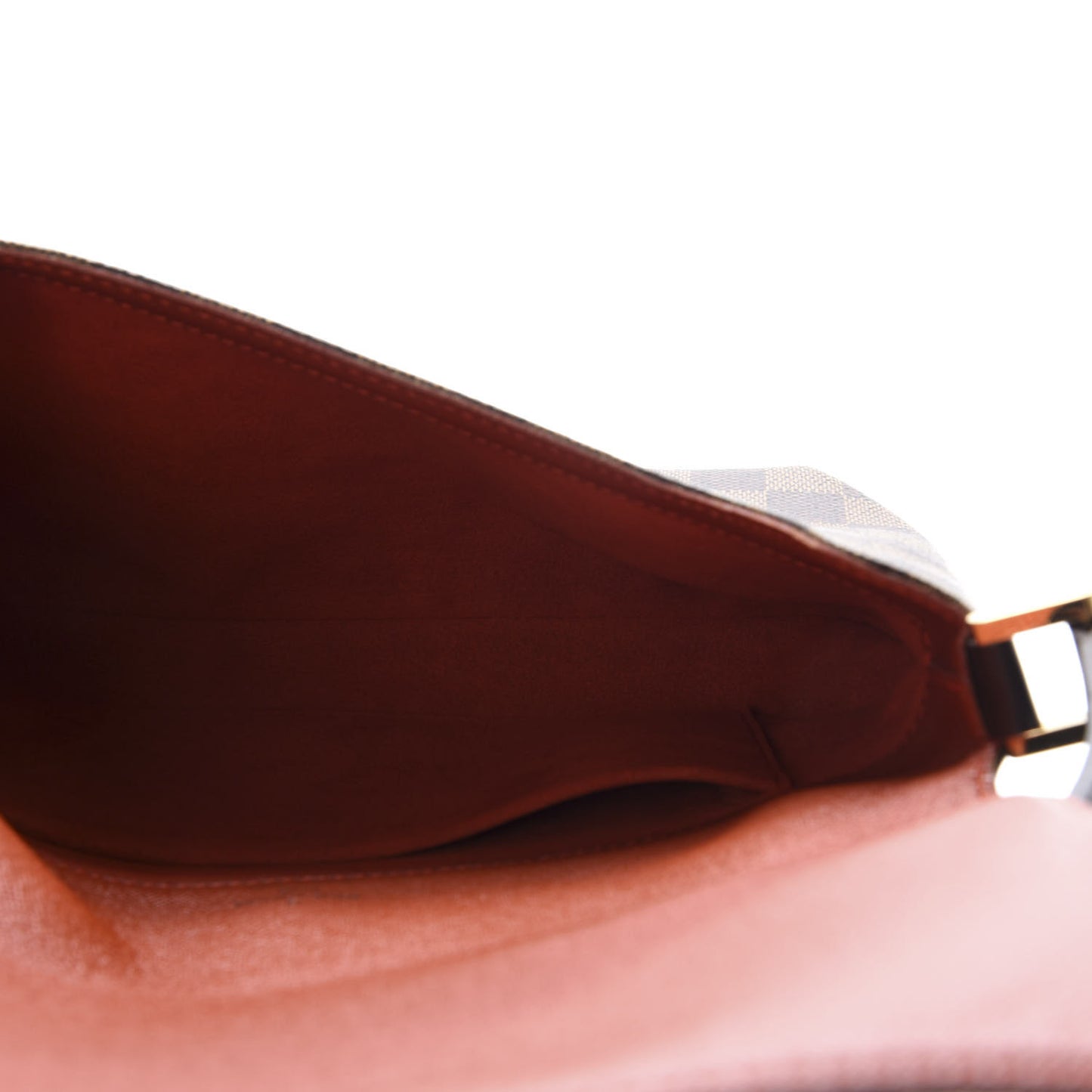 Damier Ebene Musette Tango Long Strap