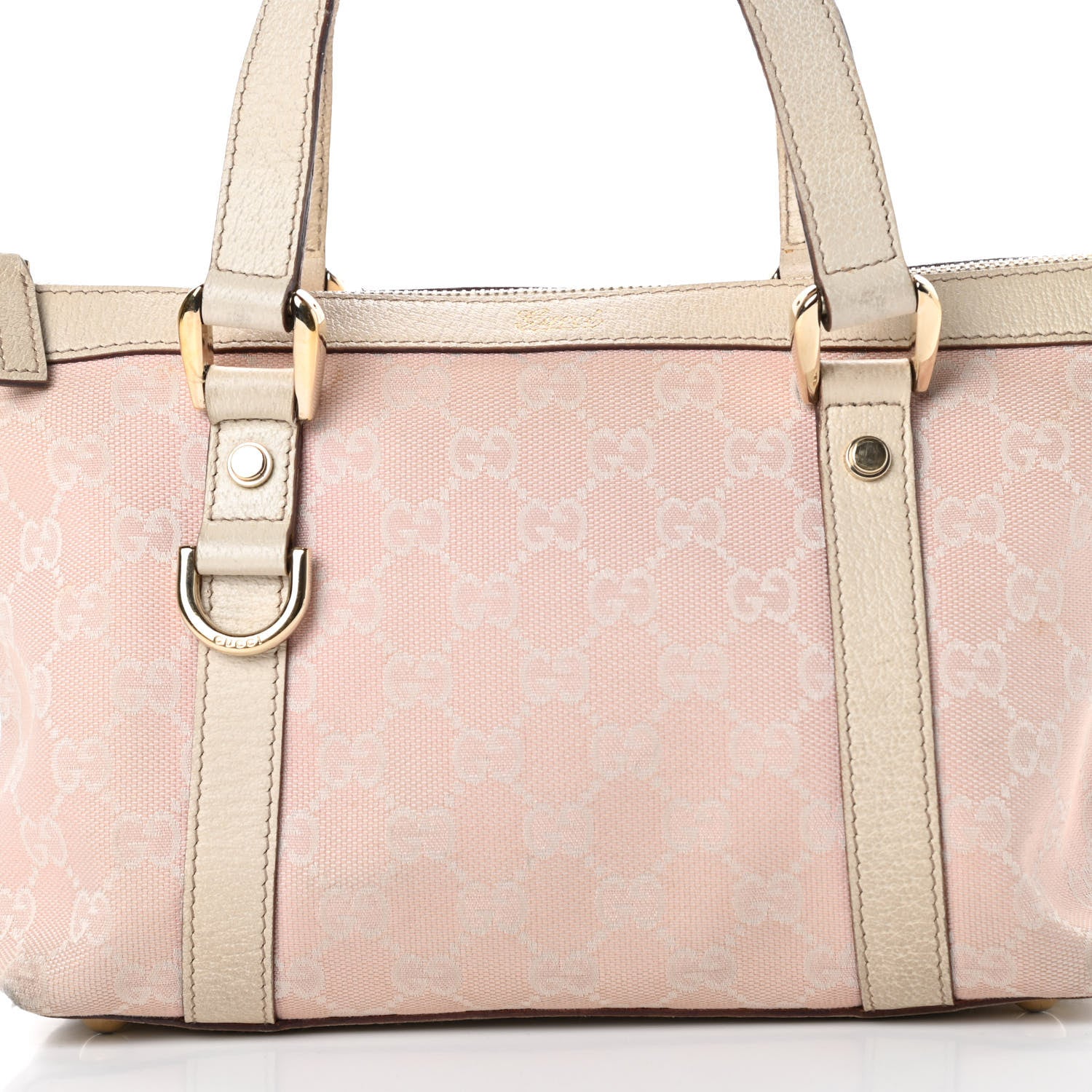 Gucci Monogram Small Abbey Tote Pink 8 of 19