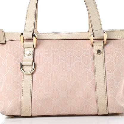 Gucci Monogram Small Abbey Tote Pink 8 of 19