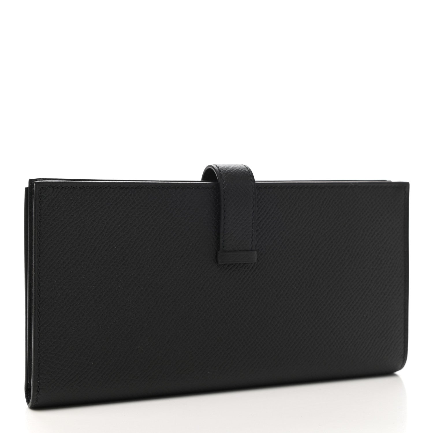 Hermes Epsom Monochrome Bearn Gusset Wallet Black 3 of 8
