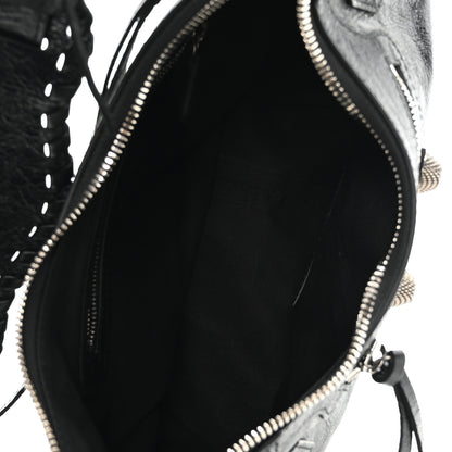 Balenciaga Agneau Arena Small Le Cagole Shoulder Bag Black 6 of 11