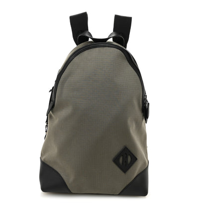 Hermes Bivoac Canvas Swift Allback Backpack Kaki Black 1 of 10
