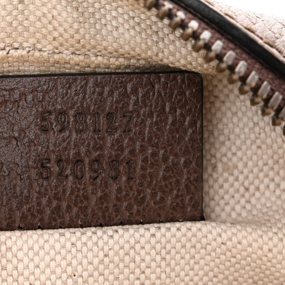 Gucci GG Supreme Monogram Web Mini Ophidia Messenger Brown 7 of 11