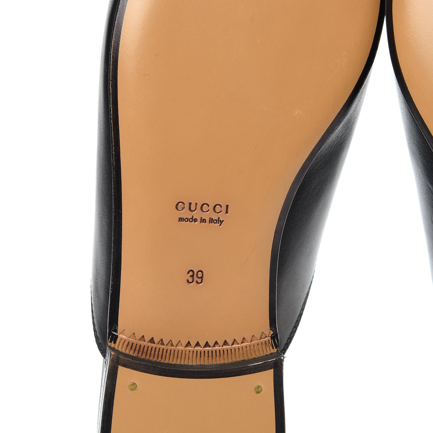Gucci Calfskin Womens Princetown Slippers 39 Black 6 of 10