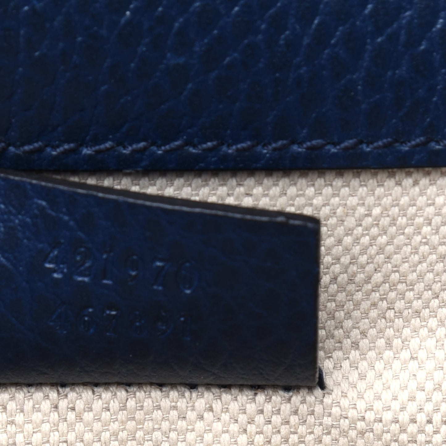 Dollar Calfskin Crystal Mini Dionysus Shoulder Bag Blue Agata Montana Sapphire