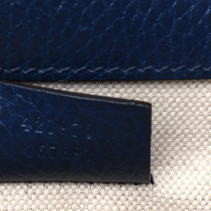 Gucci Dollar Calfskin Crystal Mini Dionysus Shoulder Bag Blue Agata Montana Sapphire 7 of 15
