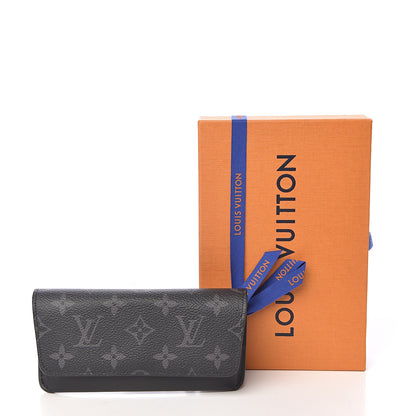 Louis Vuitton Monogram Eclipse Woody Sunglass Case 8 of 8