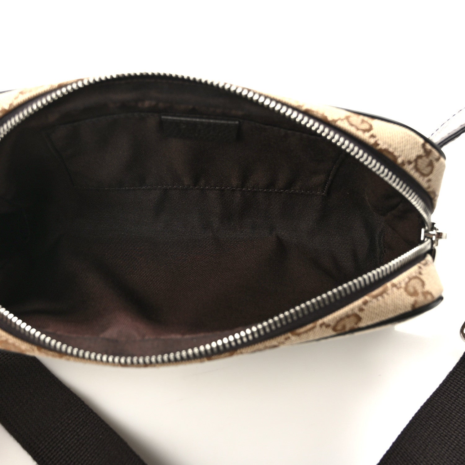 Gucci Monogram Belt Bag Dark Brown 5 of 14