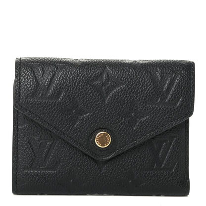 Louis Vuitton Empreinte Victorine Wallet Black 1 of 6